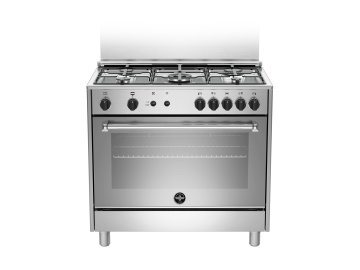 Bertazzoni La Germania Americana AMN965GXV cucina Elettrico/Gas Gas Acciaio inox