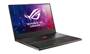 ASUS ROG Zephyrus S GX701GXR-EV004T Intel® Core™ i7 i7-9750H Computer portatile 43,9 cm (17.3") Full HD 16 GB DDR4-SDRAM 1 TB SSD NVIDIA® GeForce RTX™ 2080 Wi-Fi 5 (802.11ac) Windows 10 Nero