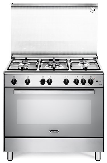 DGVX96ED - De'Longhi DGVX 96 ED cucina Cucina freestanding Gas Acciaio  inossidabile A - Cucine a gas - Cottura - Negozi Elettronica Roma -  Radionovelli