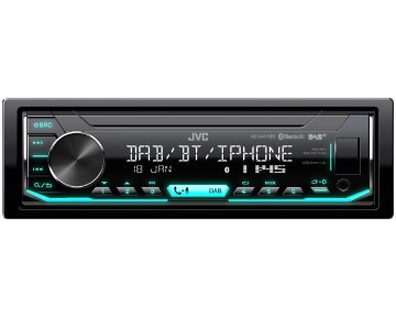 JVC KD-X451DBT Ricevitore multimediale per auto Nero Bluetooth