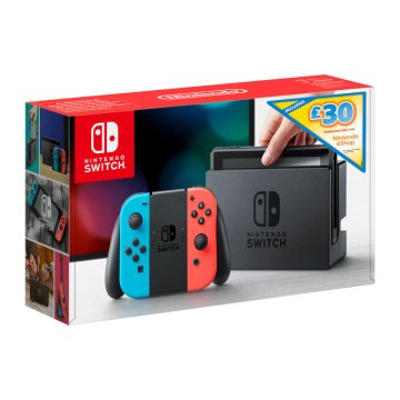 Nintendo Switch + 35€ voucher eShop console da gioco portatile 15,8 cm (6.2") 32 GB Touch screen Wi-Fi Nero, Blu, Grigio