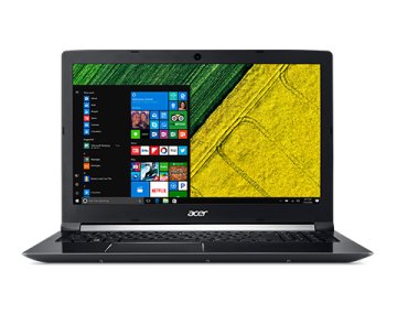Acer Aspire 7 A715-71G-70LA Intel® Core™ i7 i7-7700HQ Computer portatile 39,6 cm (15.6") Full HD 12 GB DDR4-SDRAM 512 GB SSD NVIDIA® GeForce® GTX 1050 Wi-Fi 5 (802.11ac) Windows 10 Home Nero