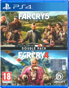 Ubisoft Double Pack: Far Cry 4 + Far Cry 5 Inglese, ITA PlayStation 4