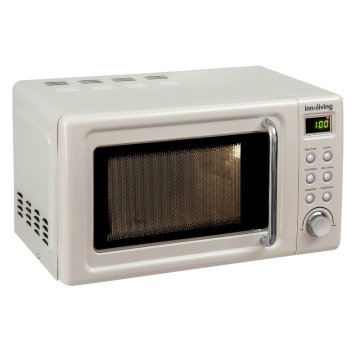 Innoliving INN-861B forno a microonde Superficie piana Microonde con grill 20 L 700 W Bianco