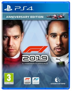 PLAION F1 2019 Anniversary Editon, PS4 Standard ITA PlayStation 4