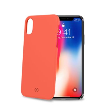 Celly Shock custodia per cellulare 14,7 cm (5.8") Cover Arancione