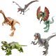 Mattel Jurassic World Dino Azione & Attacco, Dinosauri Articolati, Assortimento, FPF11 2