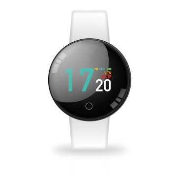 Techmade TM-JOY-WH smartwatch e orologio sportivo 2,44 cm (0.96") Touch screen Nero