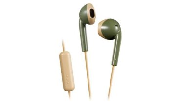 JVC HA-F19M-GC Auricolare Cablato In-ear Musica e Chiamate Crema, Verde