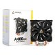Antec A400 RGB Processore Refrigeratore 12 cm Nero, Rame, Metallico 12