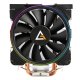 Antec A400 RGB Processore Refrigeratore 12 cm Nero, Rame, Metallico 3