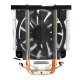 Antec A400 RGB Processore Refrigeratore 12 cm Nero, Rame, Metallico 8