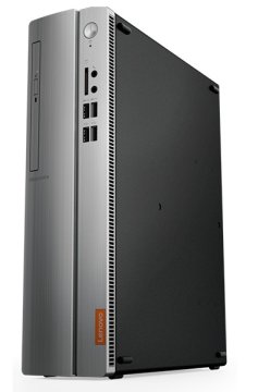 Lenovo IdeaCentre 510S Intel® Core™ i5 i5-8400 8 GB DDR4-SDRAM 1 TB HDD NVIDIA® GeForce® GT 730 Windows 10 Home SFF PC Nero, Argento