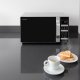 Sharp Home Appliances R860S forno a microonde Argento Microonde combinato Superficie piana 25 L 900 W 16