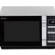 Sharp Home Appliances R860S forno a microonde Superficie piana Microonde combinato 25 L 900 W Argento 3