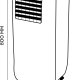 Argoclima HOPE condizionatore portatile 52 dB Grigio, Bianco 9