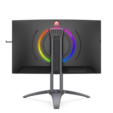 AOC AGON 3 AG273QCX Monitor PC 68,6 cm (27") 2560 x 1440 Pixel Quad HD LED Nero, Rosso