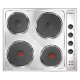 Candy CLE64X Acciaio inox Da incasso 60 cm Piastra sigillata 4 Fornello(i) 2