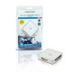 Conceptronic CMULTIRWU3 lettore di schede USB 3.2 Gen 1 (3.1 Gen 1) Argento, Bianco 6
