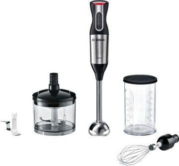 Bosch MS64M6170 frullatore 0,5 L Frullatore ad immersione 1000 W Nero, Acciaio inox
