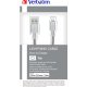 Verbatim Cavo Lightning di Ricarica e Sincronizzazione in Acciaio Inossidabile 100 cm, colore Argento 7