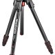 Manfrotto MT190GOA4 treppiede Fotocamere digitali/film 3 gamba/gambe Nero, Rosso 2