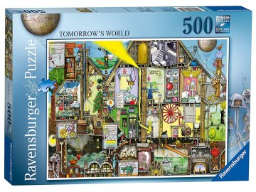Ravensburger Puzzle 500 pezzi - Il mondo futuro
