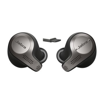Jabra Evolve 65t Auricolare Wireless In-ear Ufficio Micro-USB Bluetooth Nero, Titanio