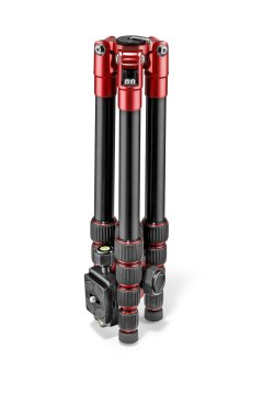 Manfrotto Element treppiede Fotocamere digitali/film 3 gamba/gambe Rosso