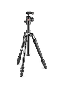 Manfrotto MKBFRTA4B-BHM treppiede Fotocamere digitali/film 3 gamba/gambe Nero, Argento