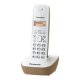 Panasonic KX-TG1611 Telefono DECT Identificatore di chiamata Beige, Bianco 2