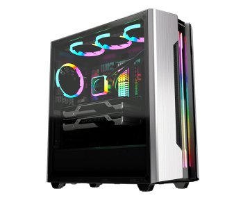 COUGAR Gaming Gemini S Midi Tower Argento