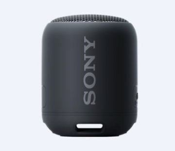 Sony SRS-XB12, speaker compatto, portatile, resistente all'acqua con EXTRA BASS, nero
