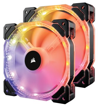 Corsair CO-9050069-WW sistema di raffreddamento per computer Case per computer Ventilatore 14 cm Nero, Translucent