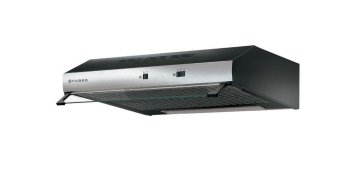 FABER S.p.A. TCH04 SS16A 741 Incassato Nero, Acciaio inox 295 m³/h