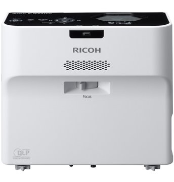 Ricoh PJ WX4152NI videoproiettore Proiettore a raggio ultra corto 3500 ANSI lumen DLP WXGA (1280x800) Compatibilità 3D Bianco