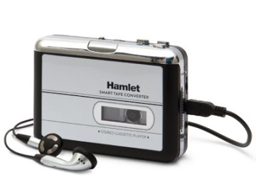 Hamlet Smart Tape Converter mangianastri portatile convertitore audiocassette in mp3 in 3 step