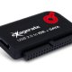 Hamlet Adattatore Exagerate SATA & IDE a USB 2.0 trasformatore hard disk 2,5'' o 3,5'', unità SSD o unità ottica in unità esterna 2