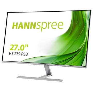 Hannspree HS279PSB LED display 68,6 cm (27") 1920 x 1080 Pixel Full HD Alluminio, Nero, Grigio