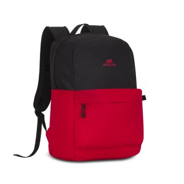 Rivacase 5560 zaino Nero, Rosso