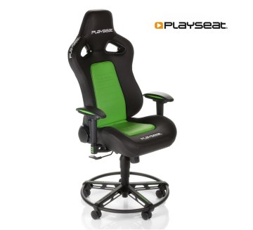 Playseat L33T Sedia per gaming universale Seduta imbottita Nero, Verde