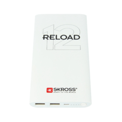 Skross RELOAD 12 Litio 12000 mAh Bianco