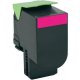 Lexmark 702ME cartuccia toner 1 pz Originale Magenta 2