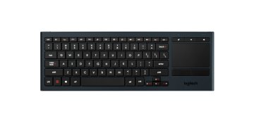 Logitech K830 tastiera RF senza fili + Bluetooth QWERTY Olandese Nero