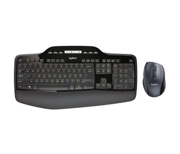 Logitech 920-002429 tastiera Mouse incluso Casa RF Wireless QWERTY Inglese UK Nero