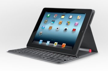 Logitech Solar Keyboard Folio Nero Bluetooth