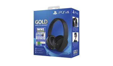 Sony Oro Wireless Headset + Fortnite VCH (2019) Auricolare Con cavo e senza cavo A Padiglione Giocare Nero