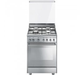 Smeg CX68MDS8 cucina Elettrico Gas Acciaio inox