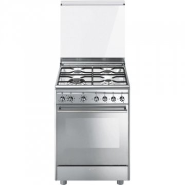 Smeg CX68MDS8 cucina Elettrico Gas Acciaio inox