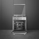Smeg CX68MDS8 cucina Elettrico Gas Acciaio inox 4